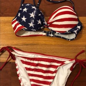 American flag bikini